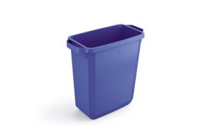 Plastbeholder 60L 590x282x600 mm - blå
