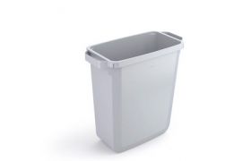Plastbeholder 60L 590x282x600 mm - grå