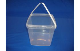 Plastbøtte EQE5000 - 5,2 L. - Klar