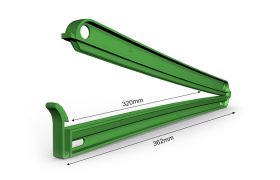 Poseklemme 362/320 mm - grønn