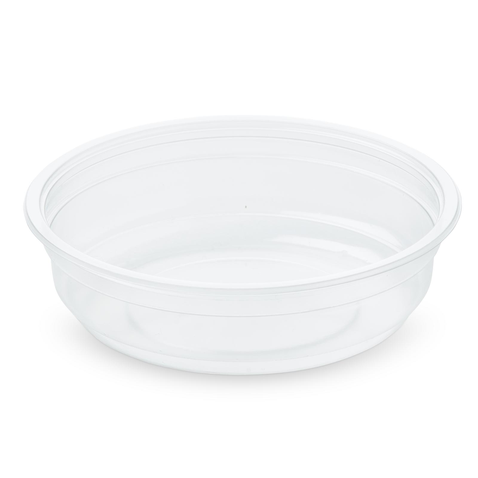 Runde plastbægre