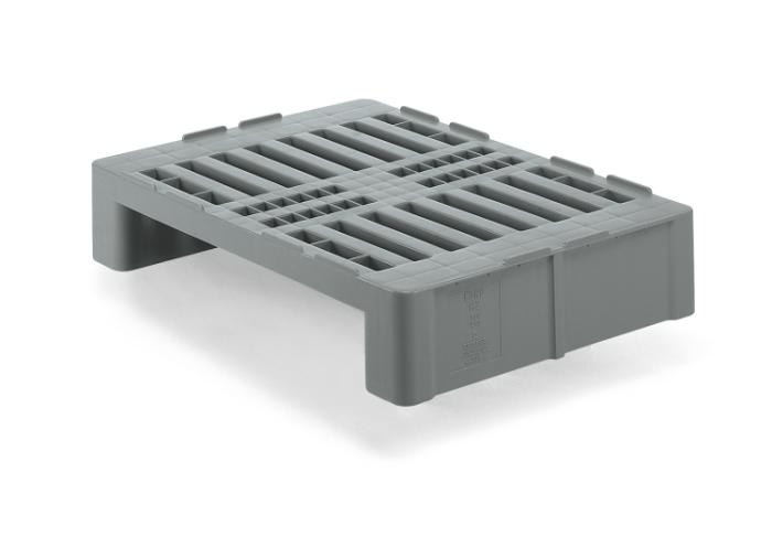 Plastpalle 1/2 pll - Craemer Euro H2 m. åbne meder