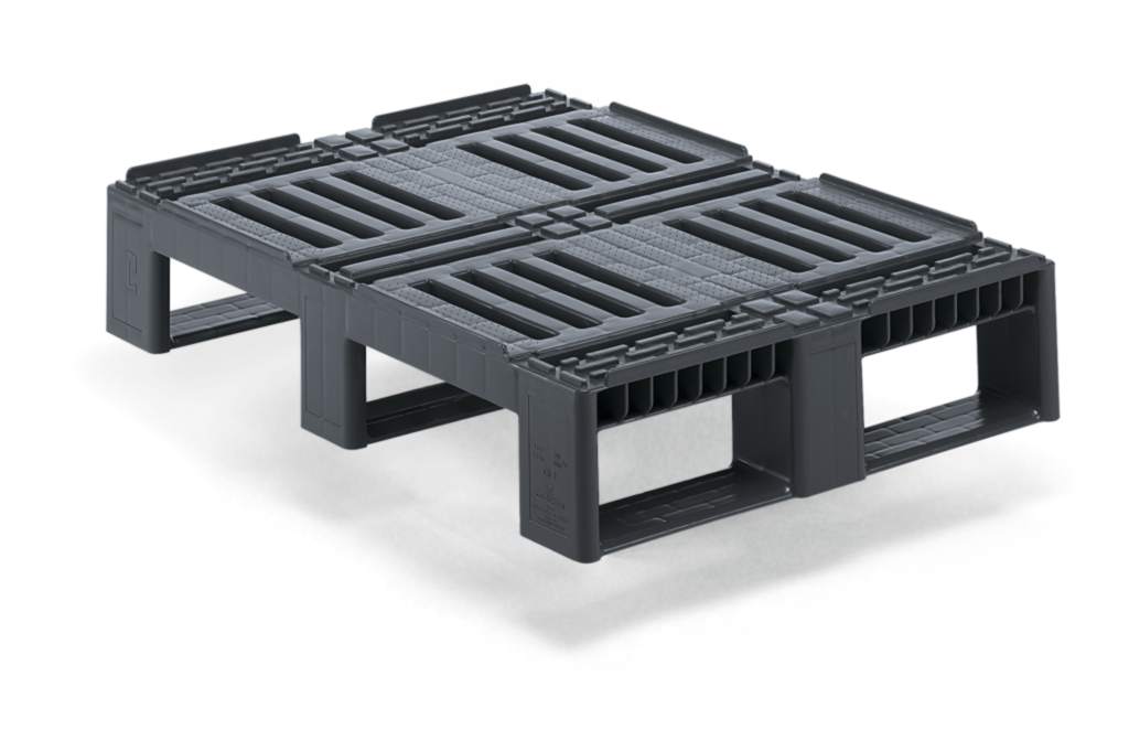 Plastpalle 1/2 pll - CR2 m/3 meder m/7 mm kant