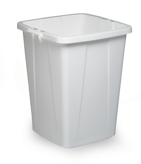 Plastbeholder 90L 520x490x610 mm - hvid