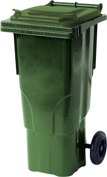 Affaldscontainer Europlast 2-hjulede 60L grøn