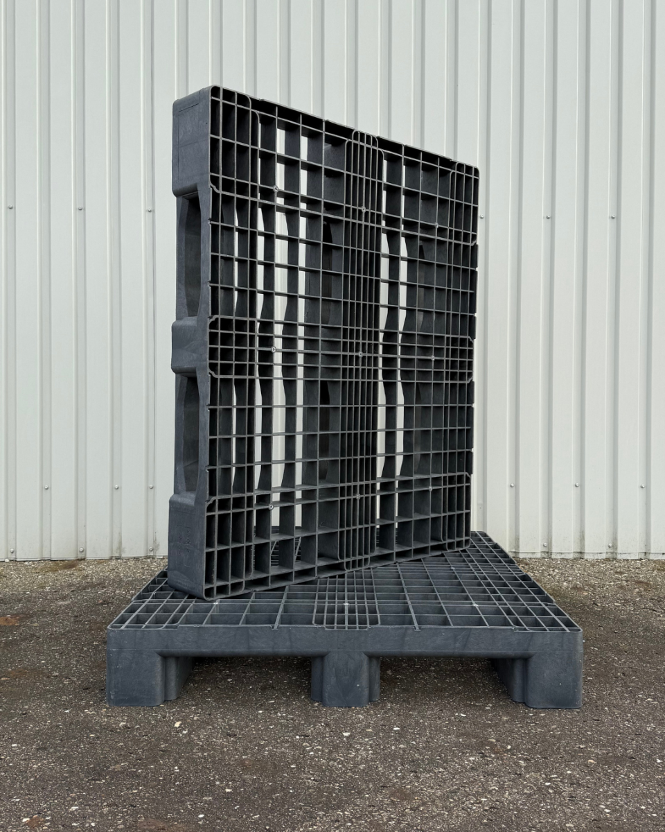 Brugte plastpaller  - "Tunge" 1200x1000 mm