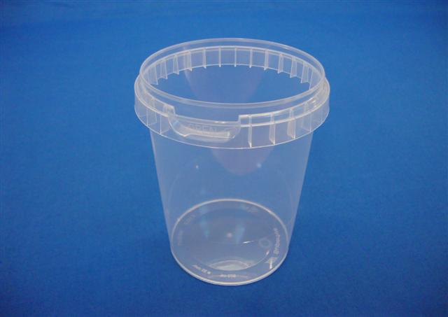 Plastbøtte 5012 - 520 ml - Klar