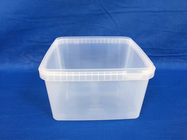 Plastbøtte 5544 - 3000 ml - Frysekvalitet - Natur