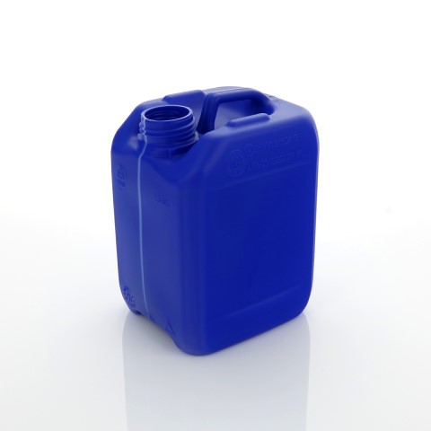Plastdunk stabelbar 2,5L - UNY - DIN 45 - Blå (W)