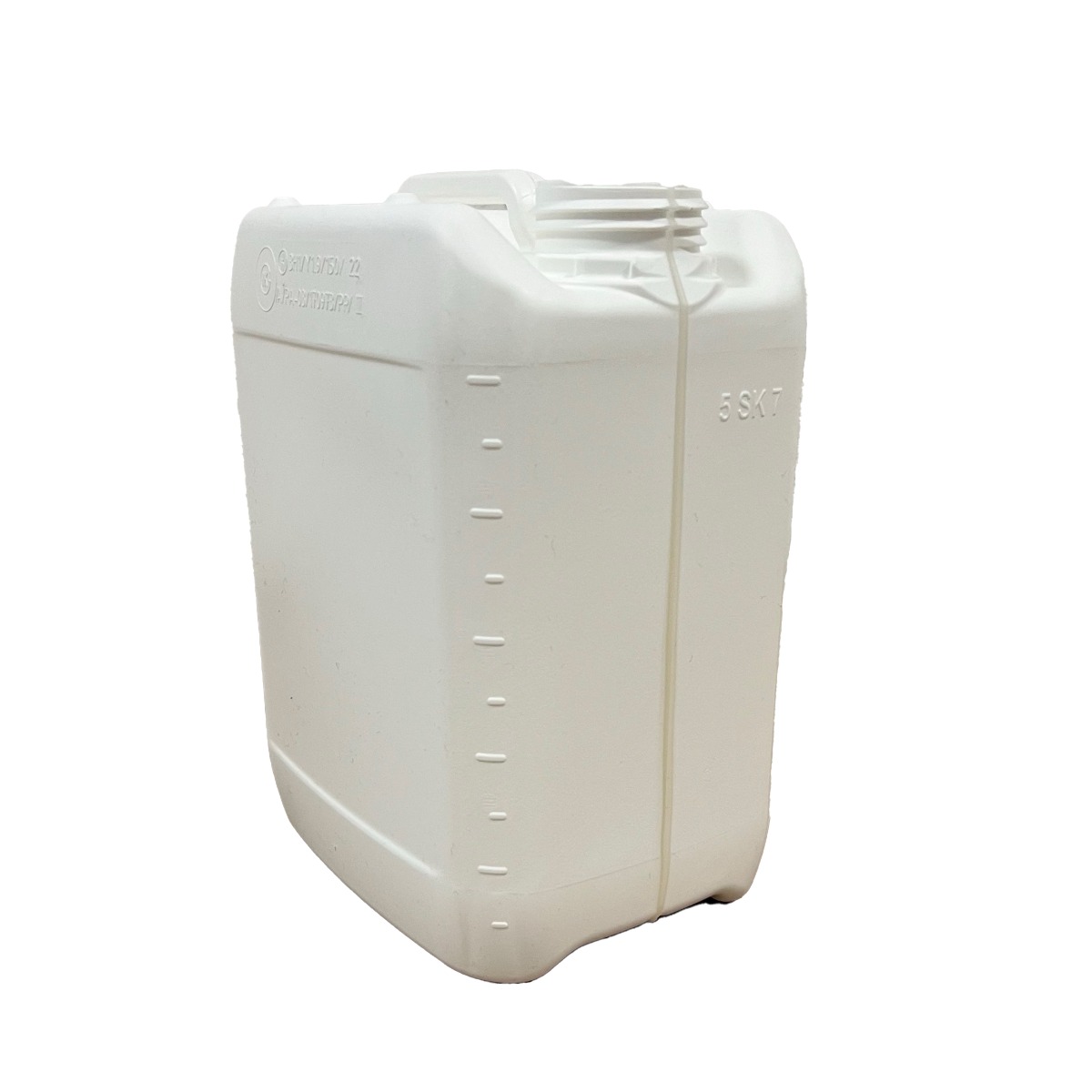 Plastdunk stabelbar 5L - UNY - DIN 51 - White (W)