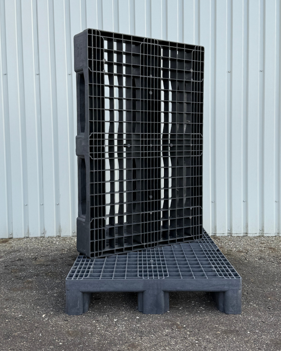 Brugte plastpaller  - "Tunge" 1200x800 mm