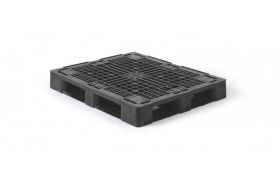 Plastpalle type MR6RR med 6 meder og kanter