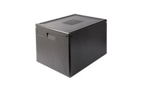 Termokasse 685x485x470 mm Allround - Sort