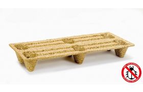 Træpalle INKA 1/3 pll -  F36 - 800x400x130 mm