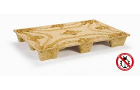 Træpalle INKA EUR-palle F8 LF - 1200x800x135mm