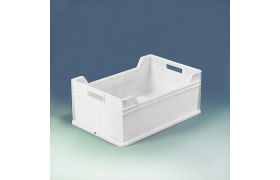 Plastkasse C - 33 L - 595x395x245 mm m/hå.hul