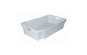 Plastkasse SFK-1 - 740x425x171 mm - hvid