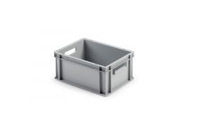 Plastkasse UNISTA 400x300x175 mm - lysgrå