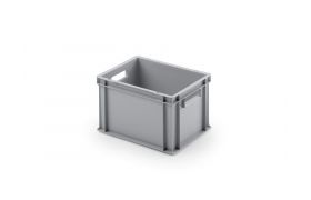 Plastkasse UNISTA M235 400x300x235 mm - lysgrå