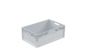 Plastkasse Lightline 600x400x220 mm - grå
