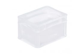 Plastkasse Basicline 200x150x120 mm - Transp.