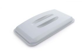Låg til Plastbeholder 60L 501x272x57,5 mm - grå