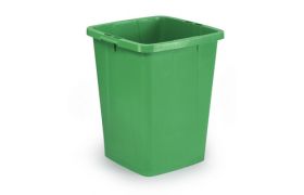 Plastbeholder 90L 520x490x610 mm - grøn