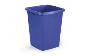Plastbeholder 90L 520x490x610 mm - blå