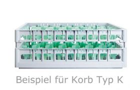 Opvaskekurv 600x400 mm - 170 mm - 33 glas