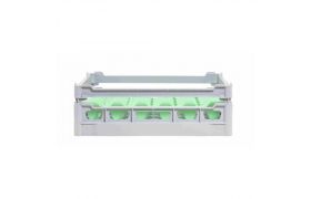 Opvaskekurv 500x500 mm - 120 mm - 3x3 glas