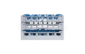 Opvaskekurv 500x500 mm - 245 mm - 5x5 glas