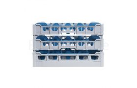 Opvaskekurv 500x500 mm - 260 mm - 3x3 glas