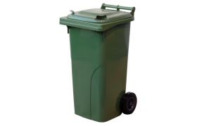 Affaldscontainer Europlast 2-hjulede 120L grøn