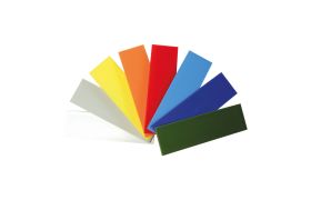 Label farve-chip til termokasse 85x25 mm - Grøn
