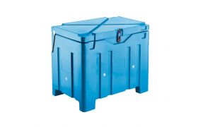 Isoleret kar DRY ICE 500 L - blå- PE/PUR
