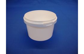 Plastbøtte 5225 - 565 ml - Hvid