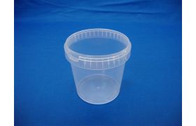 Plastbøtte 5131 - 1180 ml - Klar