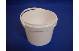 Plastspand 8020 - 2100 ml - Hvid