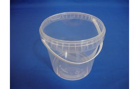 Plastspand 5141 - 2300 ml - m/håndtag - Klar