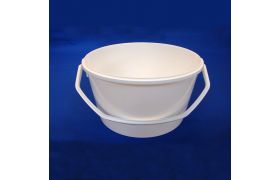 Plastspand 282 - 8,7 L. m/plasth. - Hvid