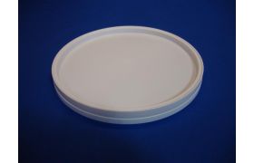 Plastlåg 2222 - Ø222 mm -  Hvid