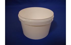 Plastspand 8032-3,2 L. m/plasth. - Hvid