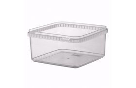 Plastbøtte TPS192 - 2500 ml - klar - 192x192x95 mm