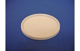 Plastlåg DZE1180 - Ø132 mm - Hvid