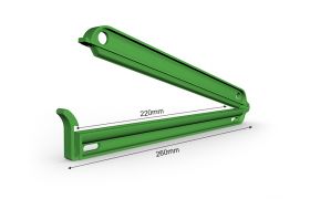 Poseklemme 260/220 mm - grøn