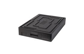 Termokasse 600x400x165 mm GN 1/1 Salto Box - Sort