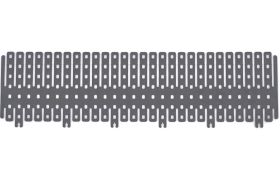 Longitudinal divider H96/L377 mm 