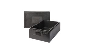 Termokasse 600x400x230 mm GN 1/1 Premium - Sort