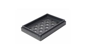 Køletop til Termokasse 600x400 mm GN 1/1 Premium - Sort