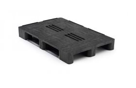 Plastpalle type MB3RR-CD med kanter